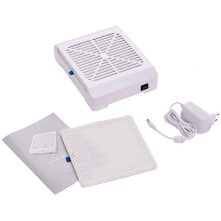 Mini extractor de polvo de uñas de mesa promed de nailfan