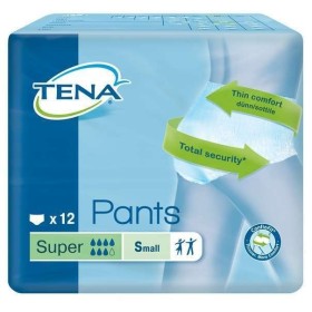 TENA PANTALON SUPER 12 PIECES TG S