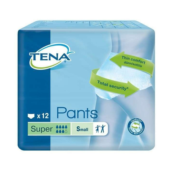 TENA PANTS SUPER 12 KOMADA VEL. S