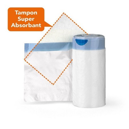 Sacos superabsorventes para cobertura de panelas - 20 sacos