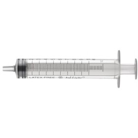 Seringue sans aiguille 10 ml INJ / LIGHT avec cône Luer central - 100 pcs.