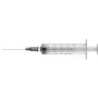 Spuit 20 ml INJ / LIGHT met excentrische Luer conus met 21G naald - 50 st.