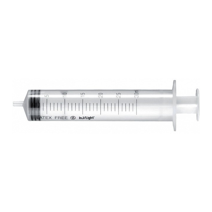 Needleless Syringe 20 ml INJ/LIGHT with Eccentric Luer Cone - 50 pcs