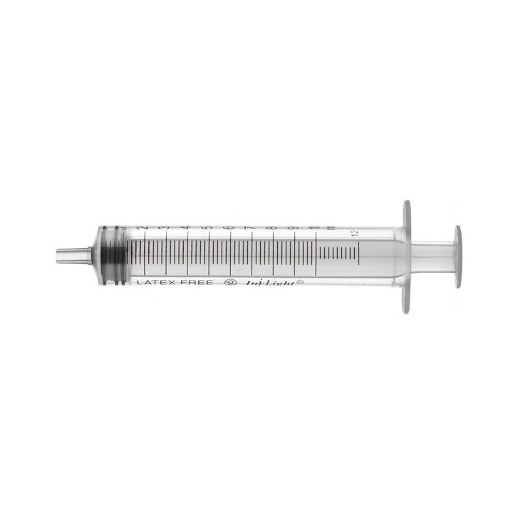 Seringa fara ac 3 ml INJ / LIGHT cu con Luer central - 100 buc.