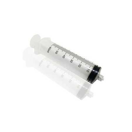 Injekční stříkačka bez jehly 60 ml INJ / LIGHT s kuželem Luer Lock - 25 ks.