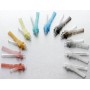 Sterile 23g microtip/safe safety hypodermic needles 0.6 x 25 mm - 50 pcs.