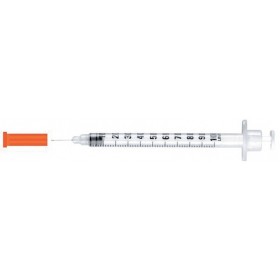 Insulin syringe 0.5 ml insu/light - 30g 0.3 x 8 mm - 100 pcs.