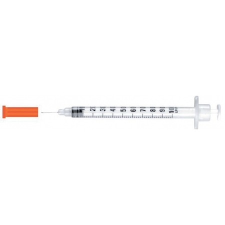 Insulinspritze 0,5 ml insu / light - 30g 0,3 x 8 mm - 100 stk.