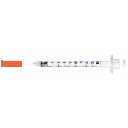 Jeringa de insulina 0,5 ml INSU/LIGHT - 30G 0,3 x 8 mm - 100 uds.