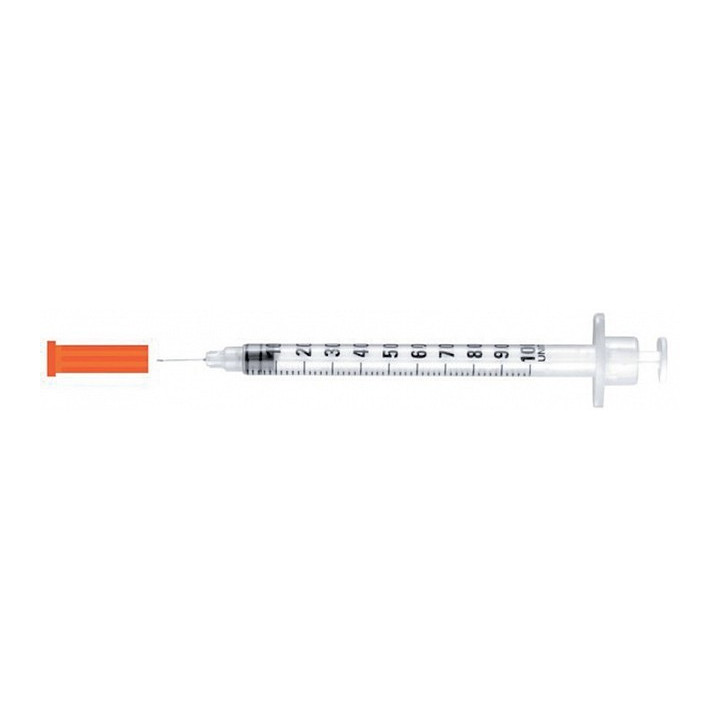Insulin Syringe 0.5 ml INSU/LIGHT - 30G 0.3 x 8 mm - 100 pcs.