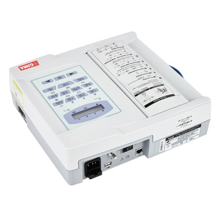 Novo ecg cardiovascular 12 3-6-12 canais com monitor