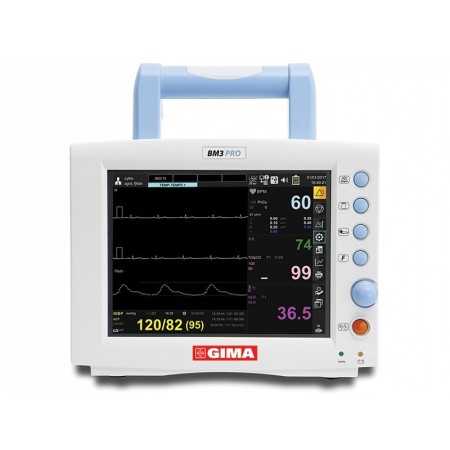 Monitor Gima Bm3 Pro - Spo2 + Ecg + Nibp + Temp + Resp