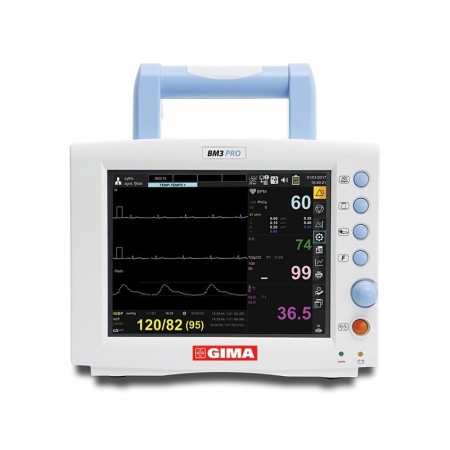 Monitor gima bm3 pro - spo2 + ekg + nibp + temp + resp