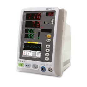Monitor de sinais vitais m3a spo2 + nibp, equipado com dois monitores