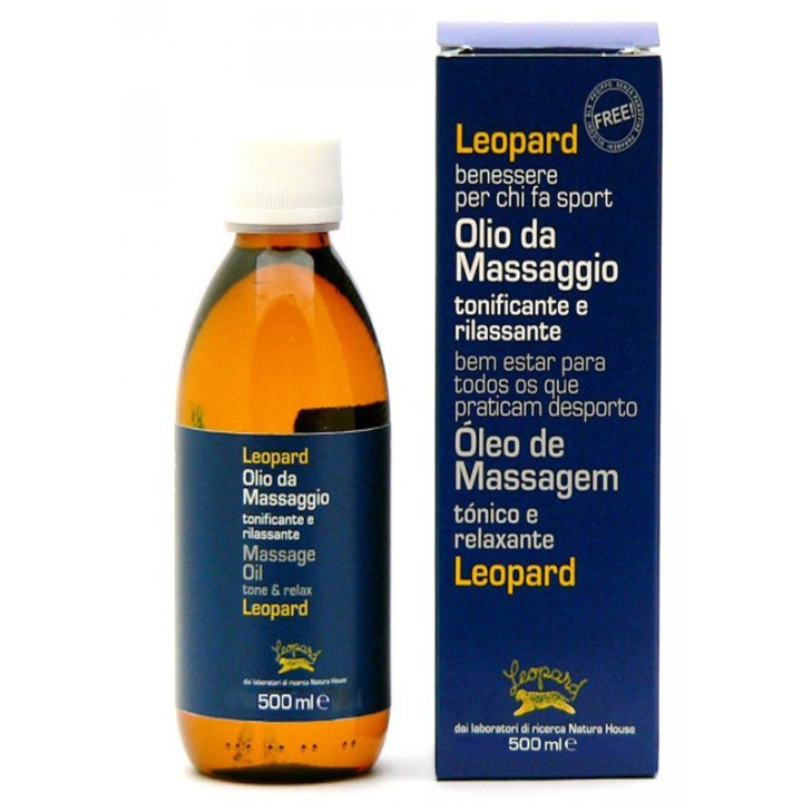 Professionelles Massageöl Leopard 500 ml