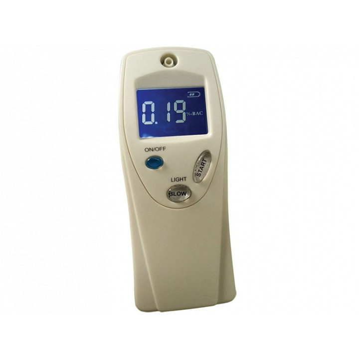 Alcohol meter - breathalyzer with display