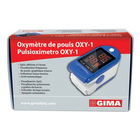 Oxy-1 finger pulse oximeter