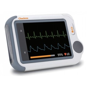 Ecg sem fio com spo2 check-me lite