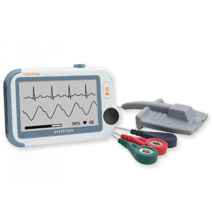 Bezprzewodowy monitor parametrów życiowych z EKG Holter Check-Me Pro