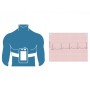 Check-Me Pro med Holter-EKG och Bluetooth