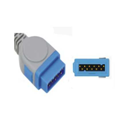 "Zachte" Spo2-sensor voor volwassenen voor Ge Datex-Ohmeda - 3M-kabel