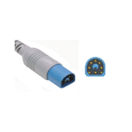 Zachte volwassen SpO2-sensor voor Philips - 3m kabel