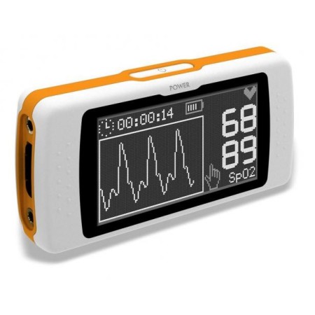 Mir "spirodoc" pulsoximeter med touchscreen display og accelerometer