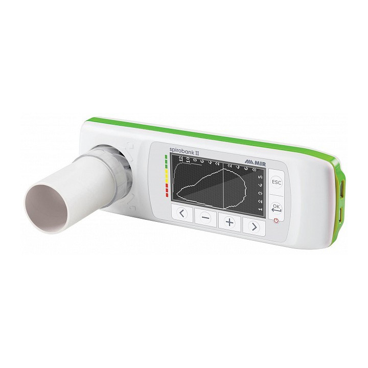 MIR Spirobank 2 Basic lommespirometer med MIR Spiro-software