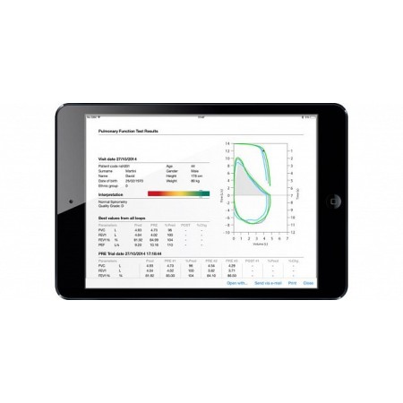 Lommespirometer mir spirobank 2 smart med oximeter