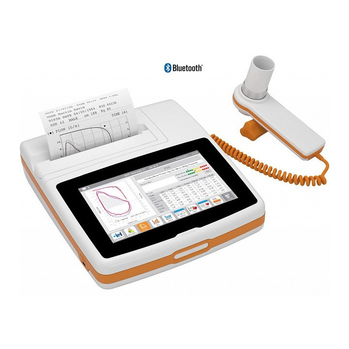 Spirometer MIR Spirolab med printer, pulsoximeter og software MIR Spiro