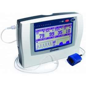Capnógrafo com oxímetro de pulso lifesense (etco2 + spo2)