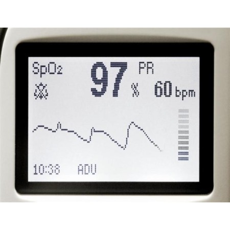 Edan "h100b" vital test håndholdt pulsoximeter med alarmer