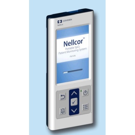 Nellcor pm10n handpulsoximeter mit wiederverwendbarem sensor ds100a