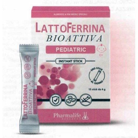 Bioactive lactoferrin pediatric - 15 sticks of 4 g