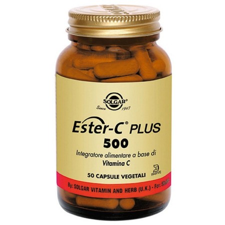 Solgar ester-c plus 500 50 wegetariańskich kapsułek