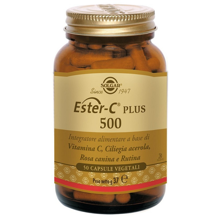 Solgar Ester-C Plus 500 100 kapsułek roślinnych