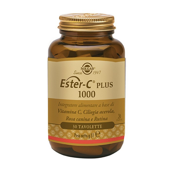 Solgar Ester C Plus 1000 30 comprimate