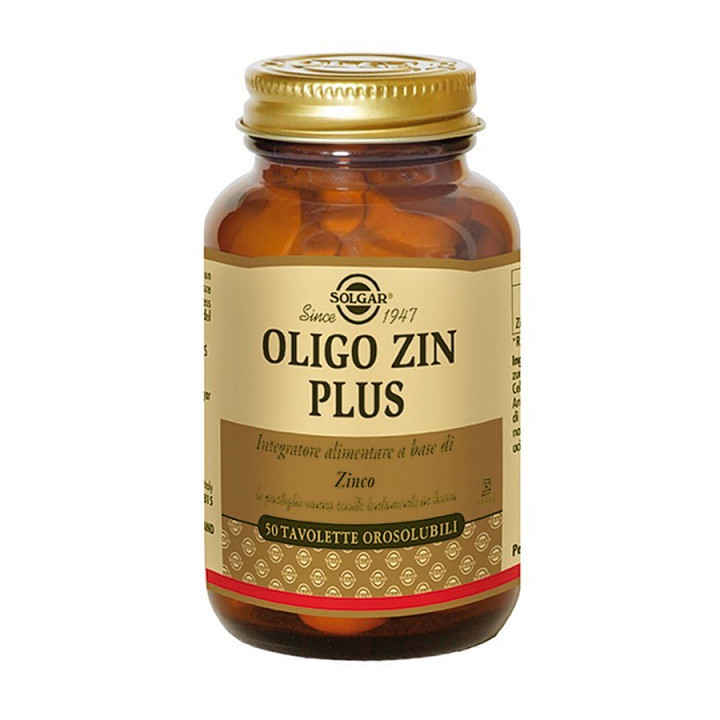 Solgar Oligo Zin Plus 50 buccale tabletten