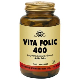 Solgar vita folic 400 100 tableta