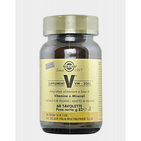 Solgar vm-2000 supplement 60 tabletten