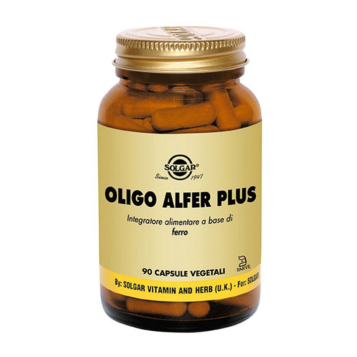 Solgar Oligo Alfer Plus 90 cápsulas vegetais