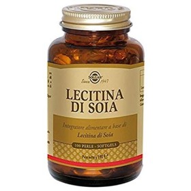 Solgar Soy Lecithin 100 Perler Softgels