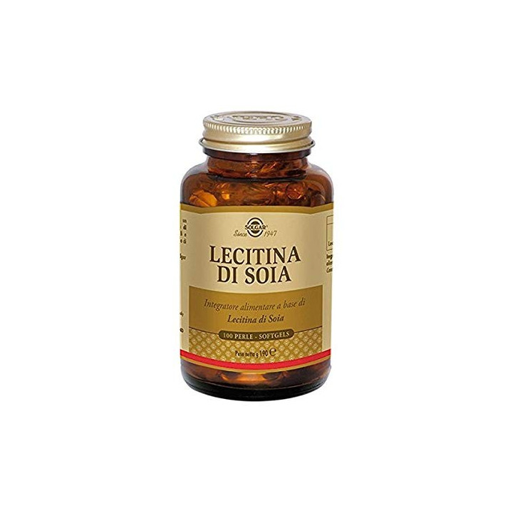 Solgar Sojalecithin 100 Perlen Weichkapseln