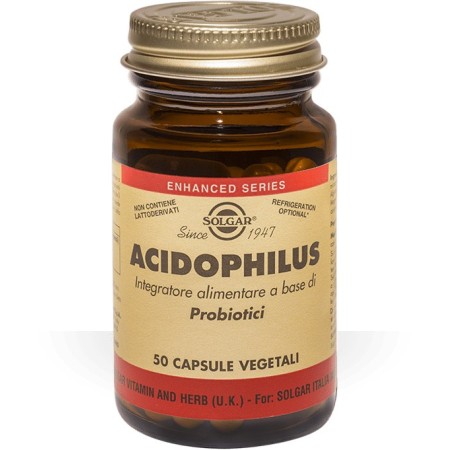 Solgar acidophilus 50 vegetáriánus kapszula