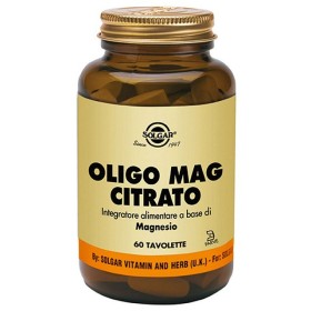 Solgar Oligo Mag Citrat 60 comprimate