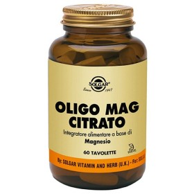 Solgar oligo mag citrate 60 tablets