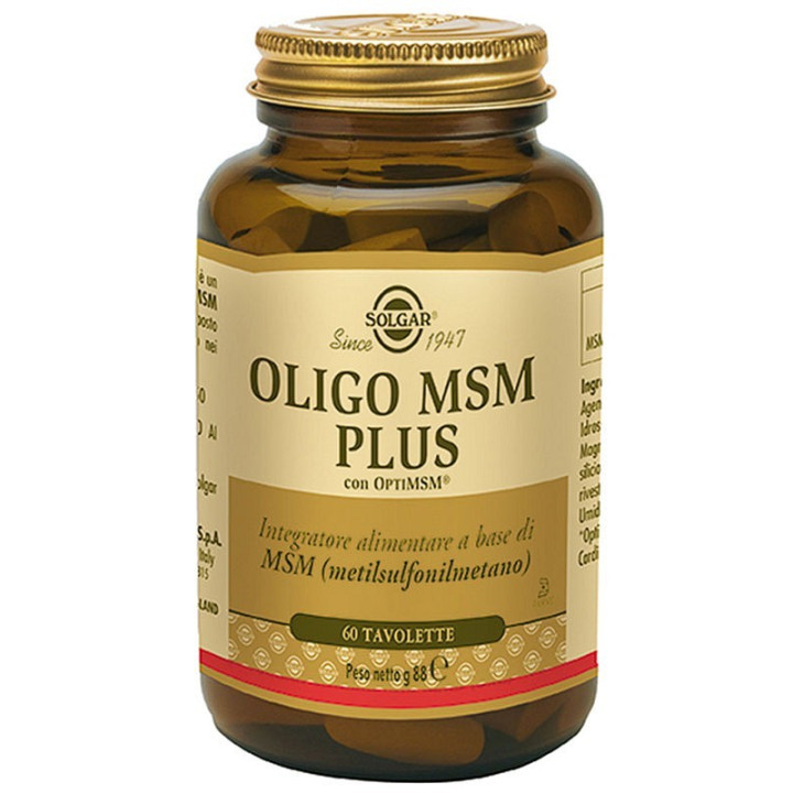 Solgar Oligo MSM Plus 60 comprimidos