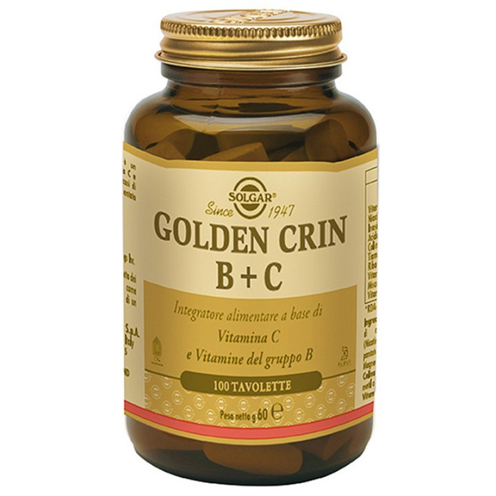 Solgar GOLDEN CRIN B+C 100 tablet