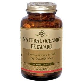 Solgar natural oceanic betacaro 60 perle softgels
