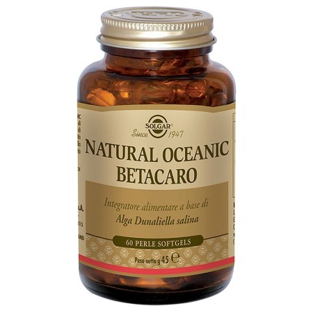Solgar natural oceanic betacaro 60 perle softgel